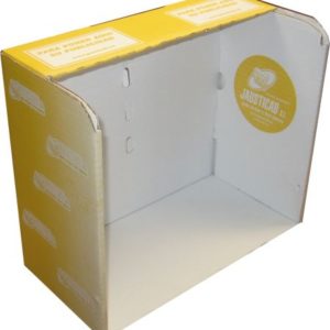 BJCE-Base de cartón para bandeja de jaulas de Concurso modelo