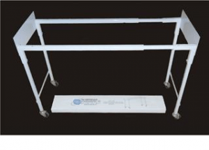 Carro para Jaulones de cría con ruedas, extensible y desmontable